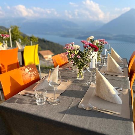 Guesthouse Sonnegg Heiligenschwendi Bagian luar foto