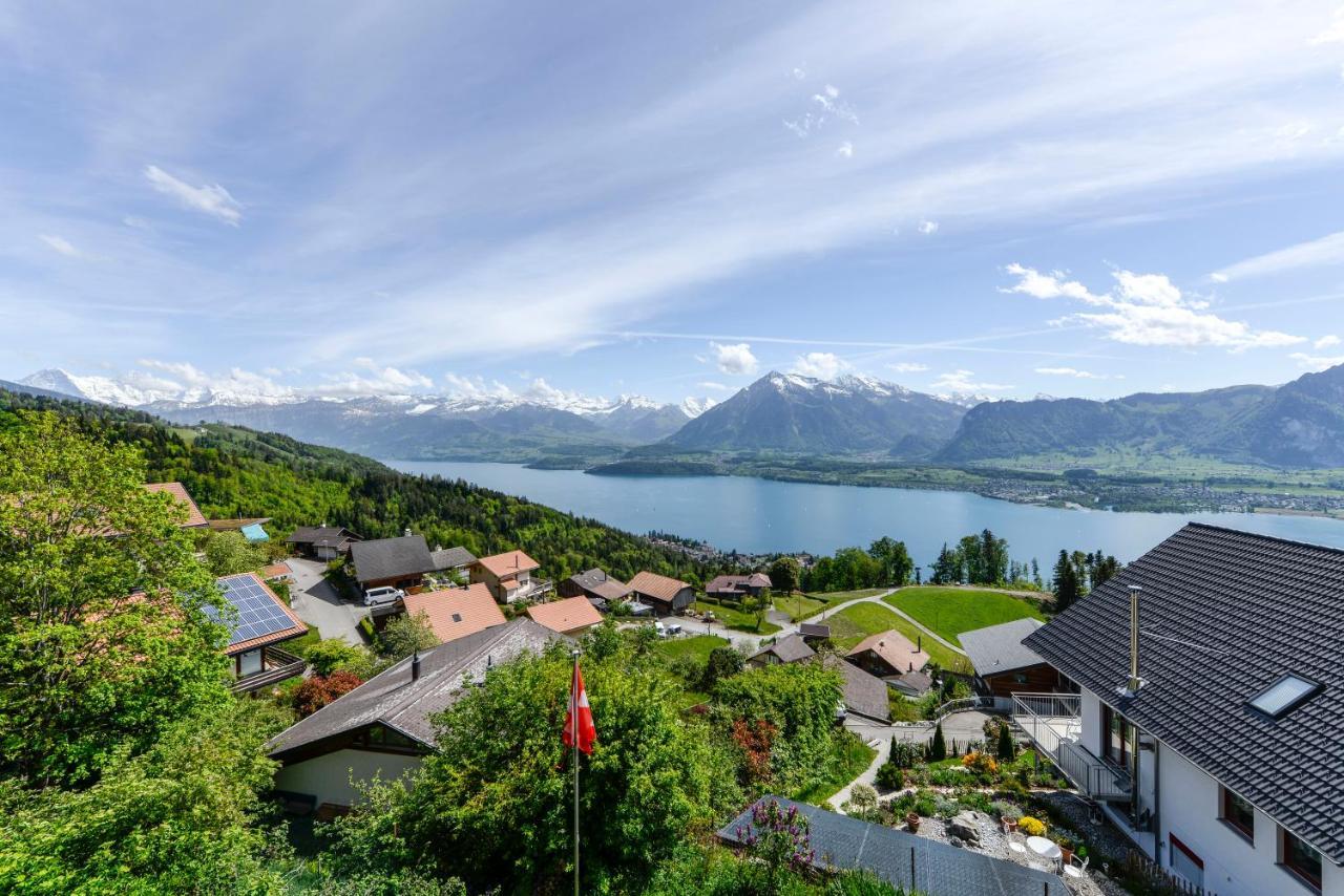 Guesthouse Sonnegg Heiligenschwendi Bagian luar foto