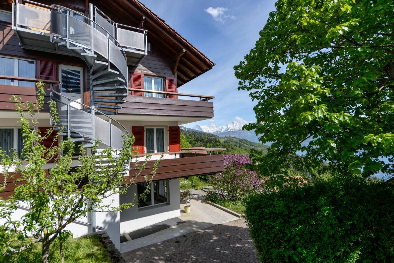 Guesthouse Sonnegg Heiligenschwendi Bagian luar foto