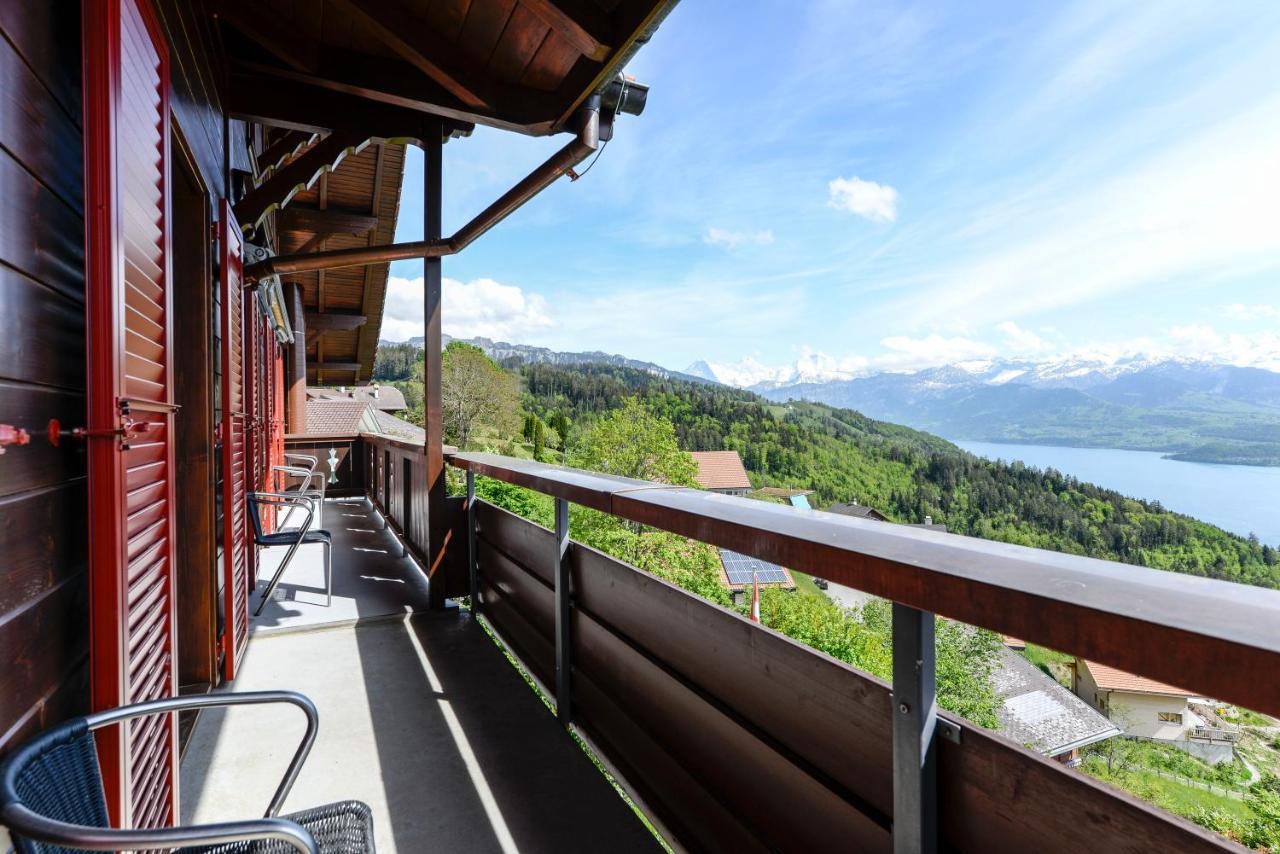Guesthouse Sonnegg Heiligenschwendi Bagian luar foto