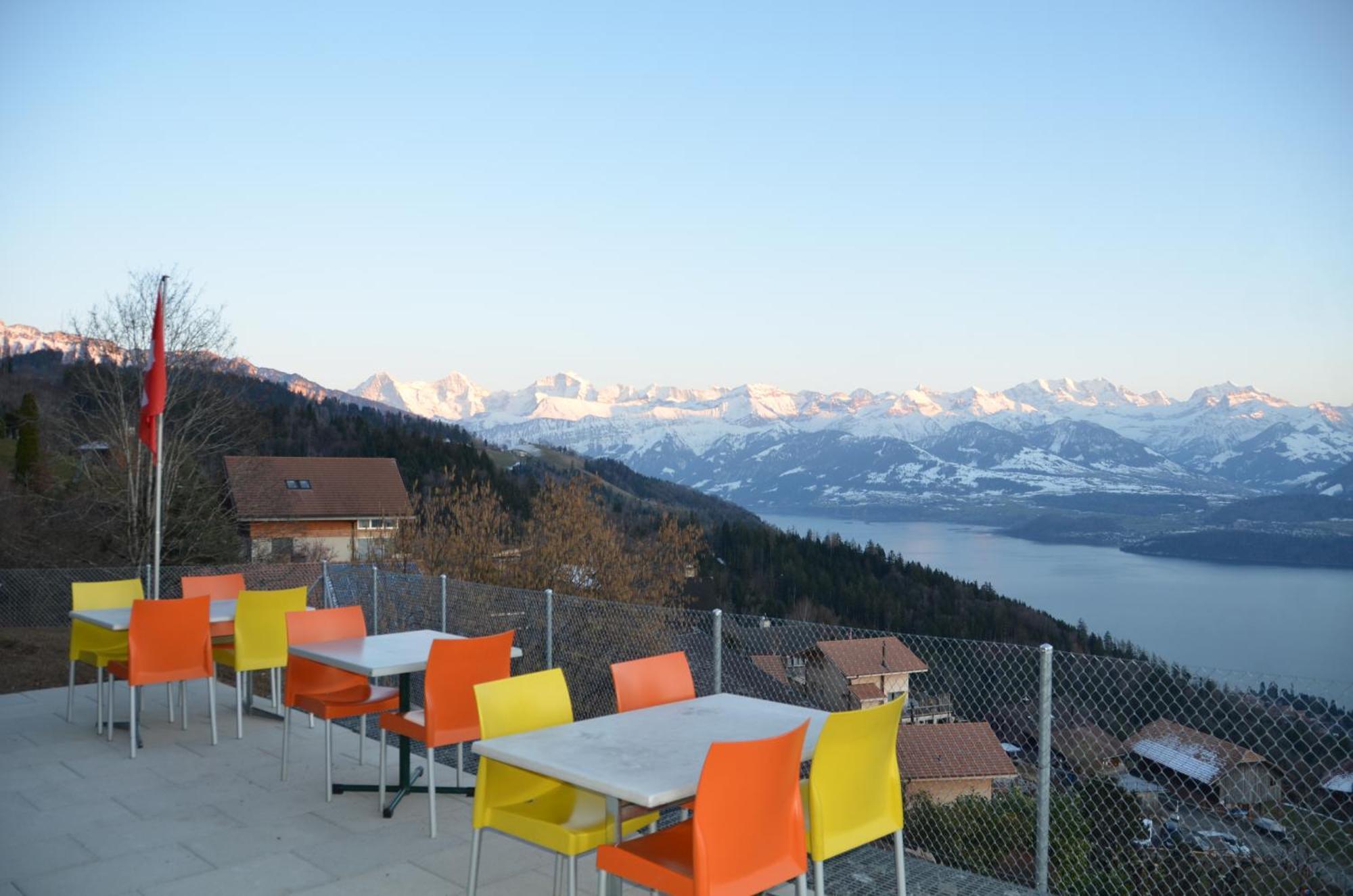 Guesthouse Sonnegg Heiligenschwendi Bagian luar foto
