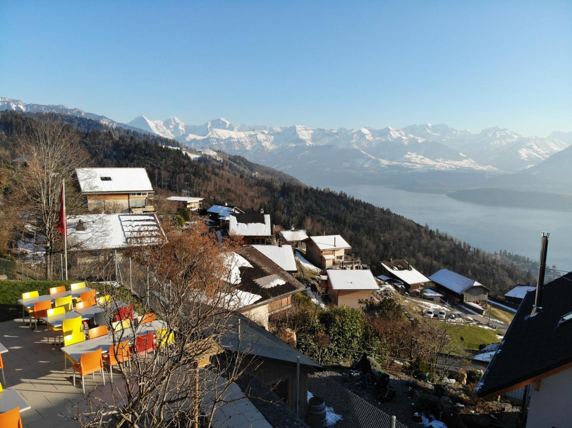 Guesthouse Sonnegg Heiligenschwendi Bagian luar foto