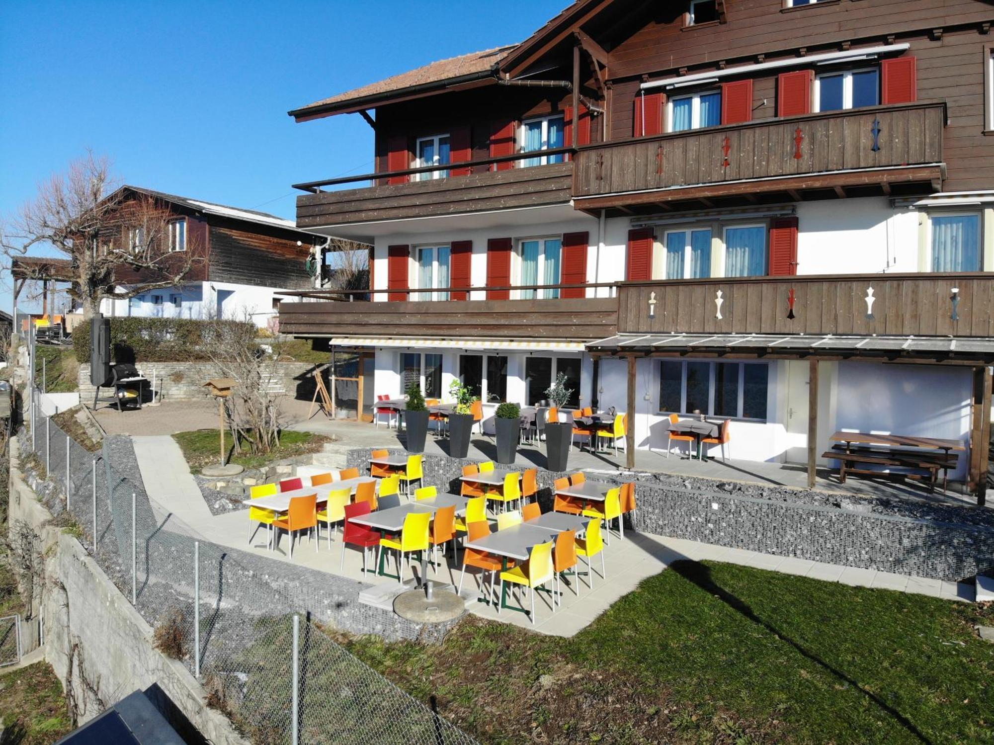 Guesthouse Sonnegg Heiligenschwendi Bagian luar foto