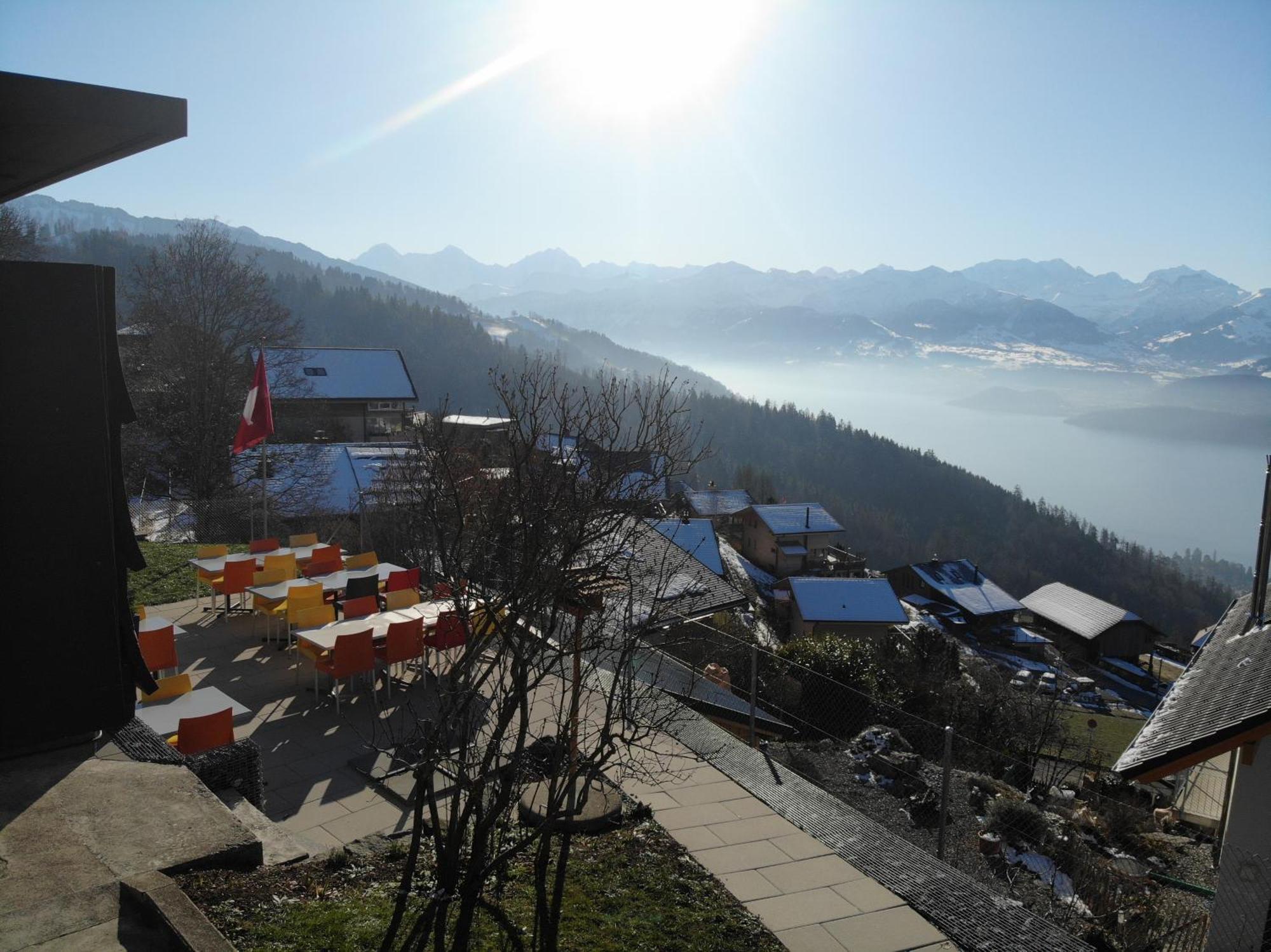 Guesthouse Sonnegg Heiligenschwendi Bagian luar foto